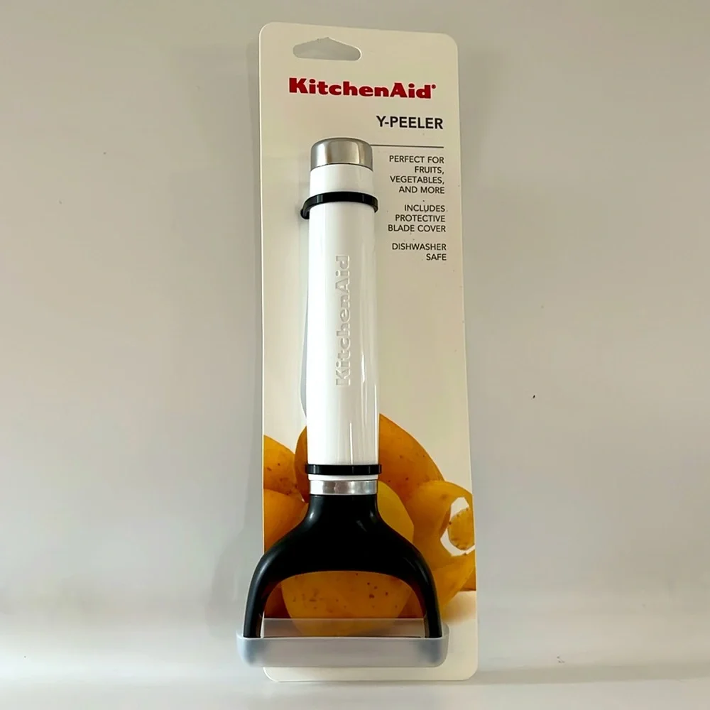 KitchenAid Y Peeler, Stainless Steel Swivel Peeler for Fruit and Vegetables